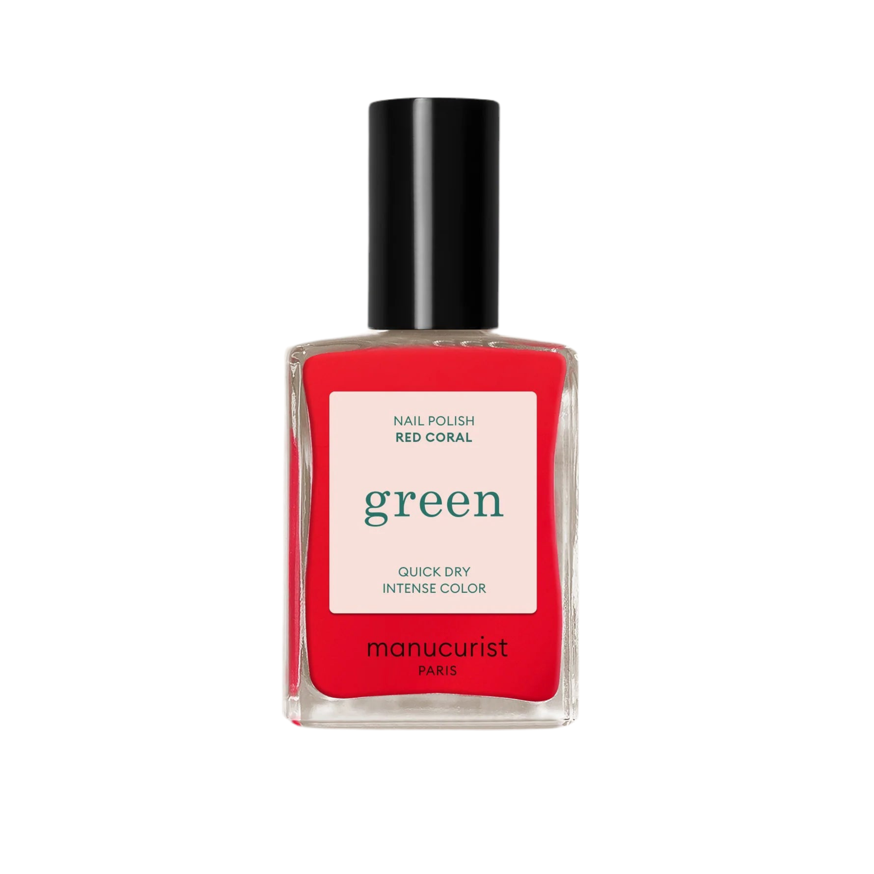 Nagellack Green | red coral