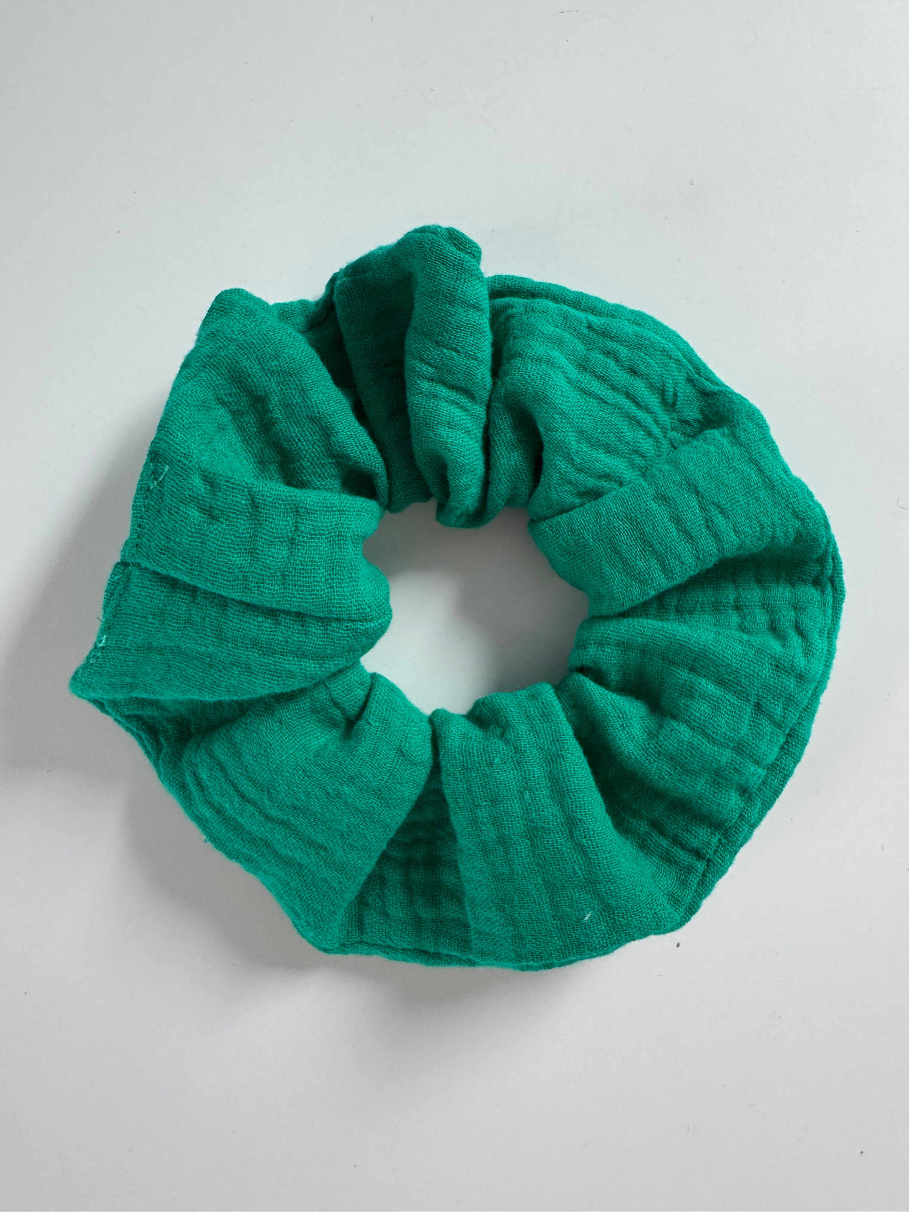 Scrunchie smaragdgrün