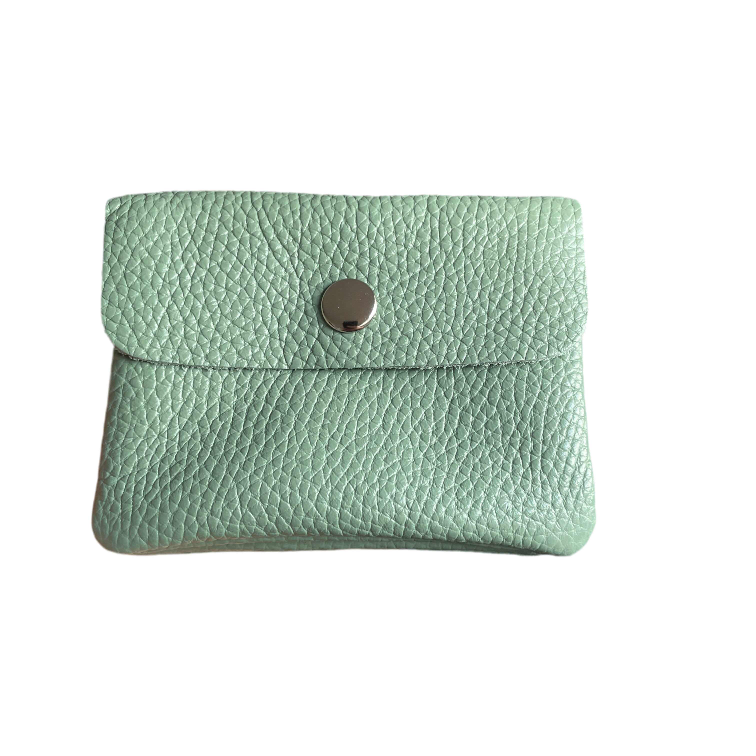 Geldbeutel klein | Leder | salbei