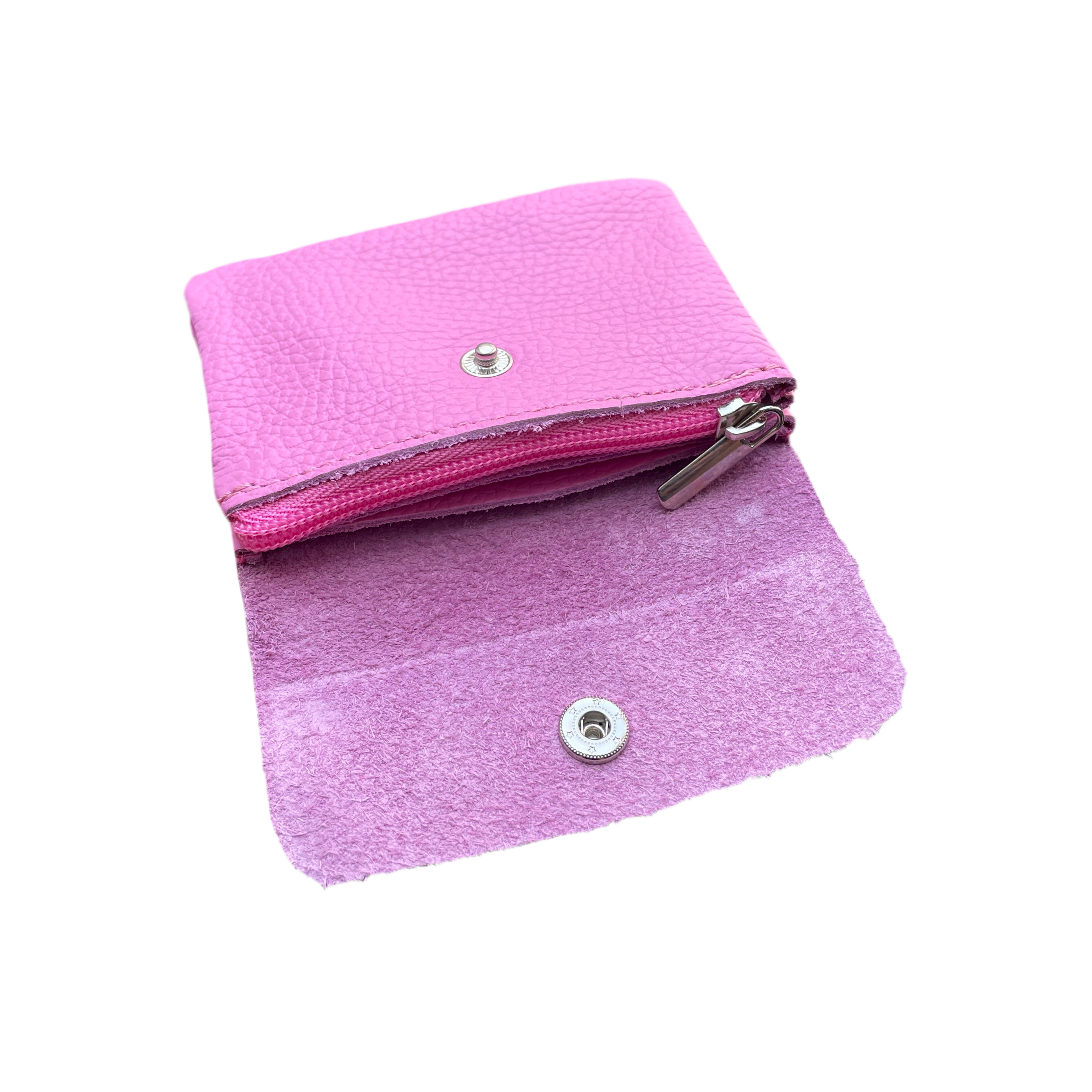 Geldbeutel klein | Leder | pink