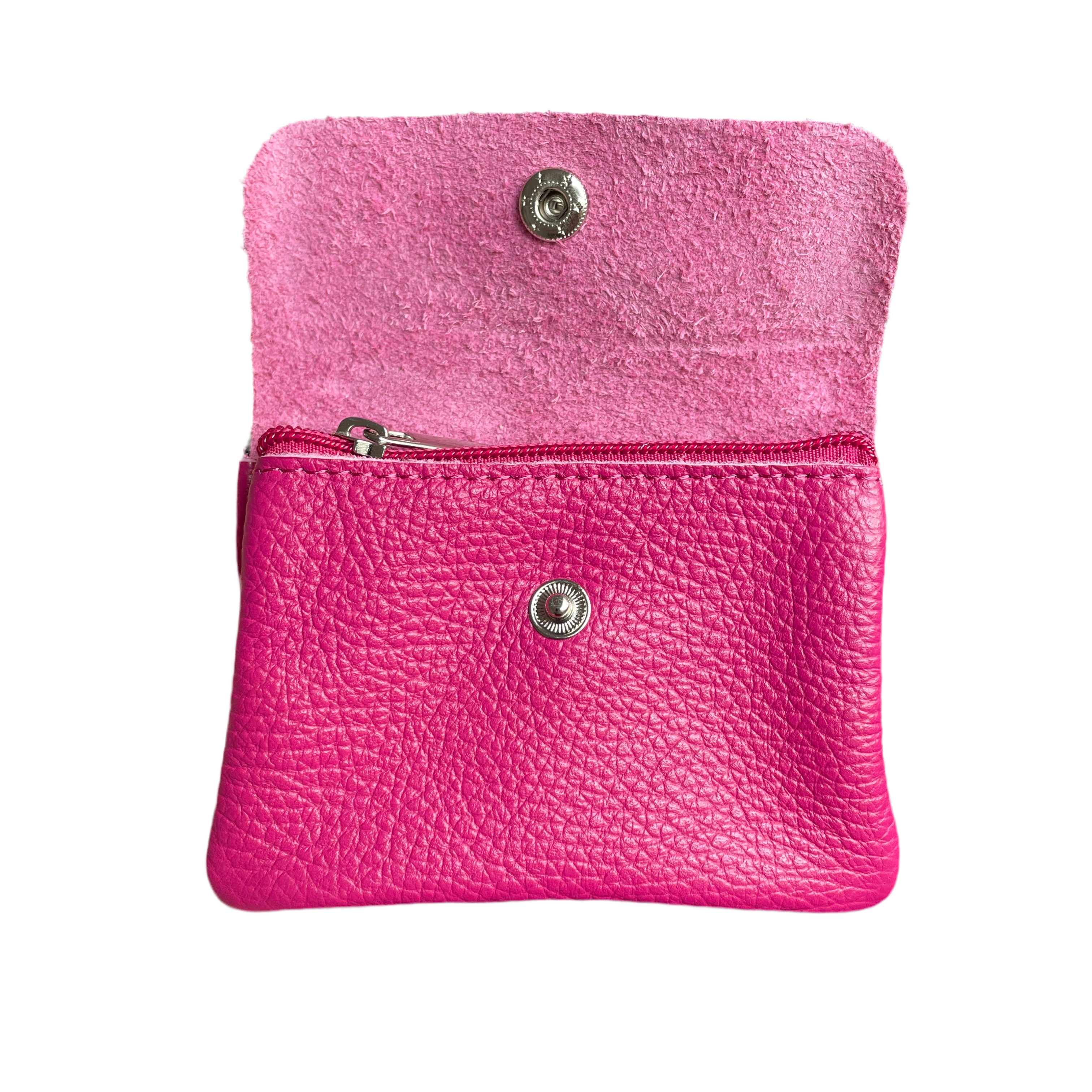 Geldbeutel klein | Leder | beere