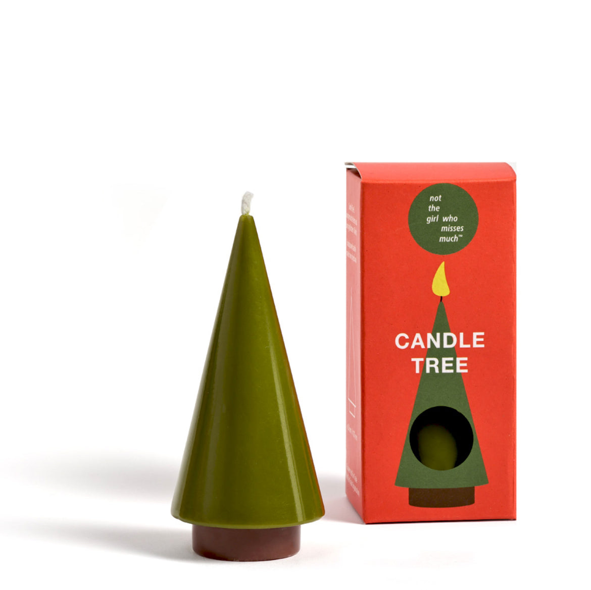 Kerze Candle Tree S | Olive