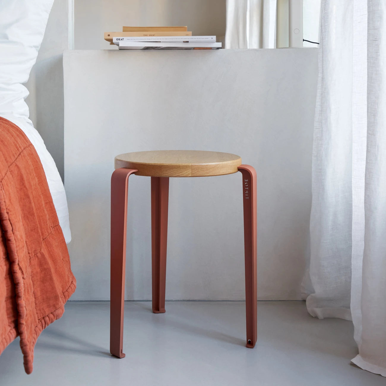 Hocker Lou | x HEJU zimtbraun