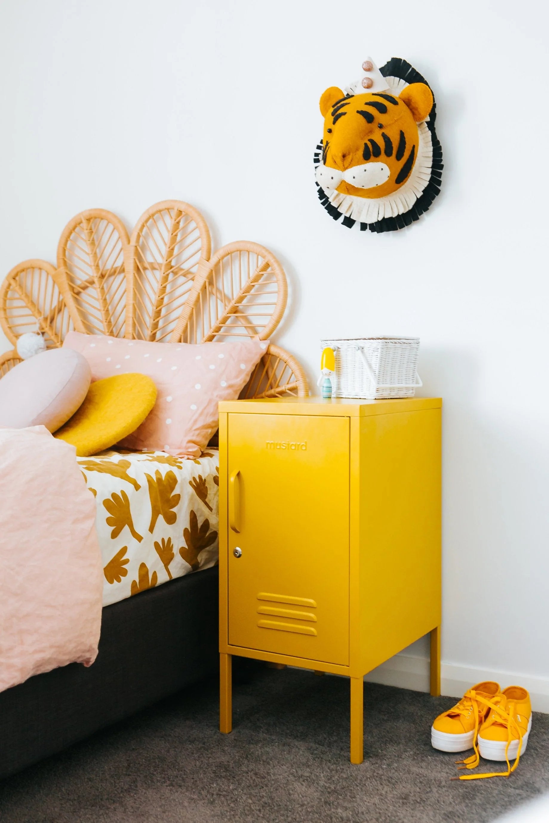 Metallspind | THE SHORTY | mustard
