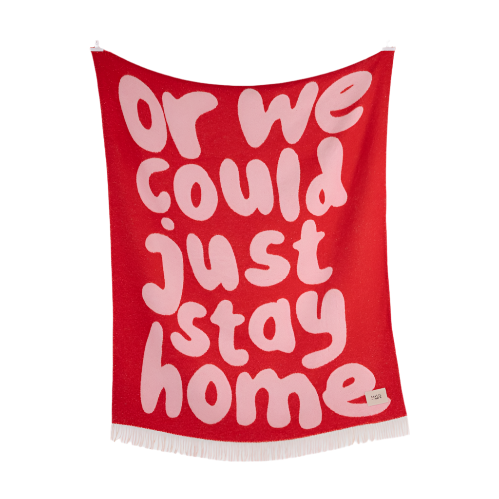 Kuscheldecke | Stay Home