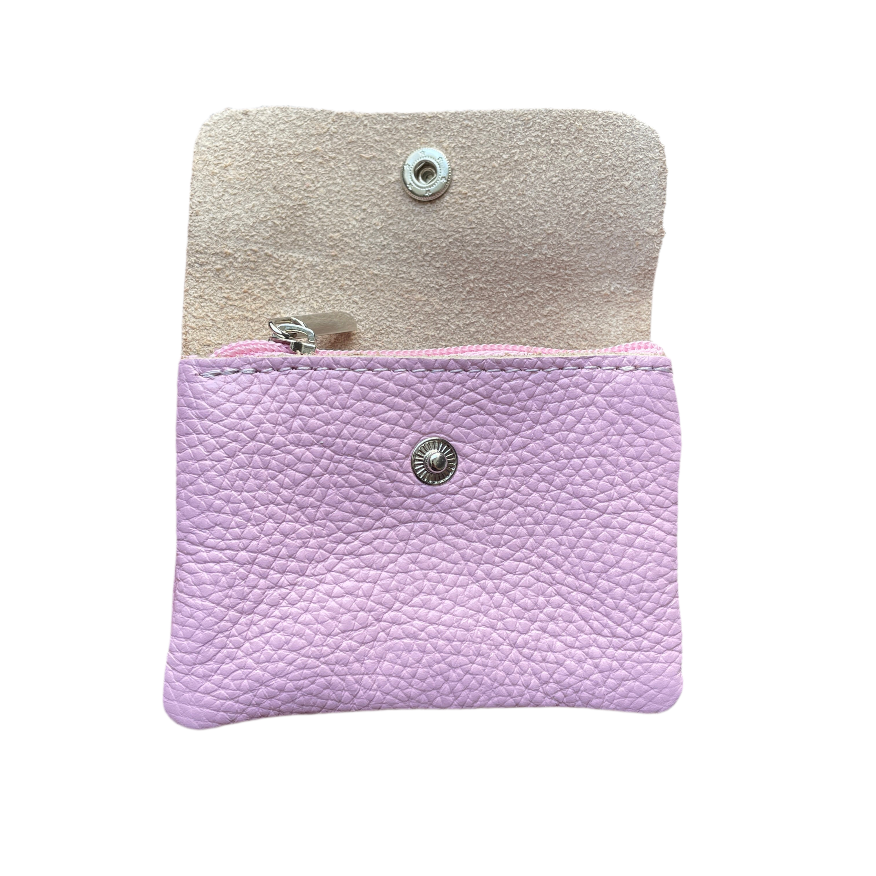 Geldbeutel klein | Leder | rosa