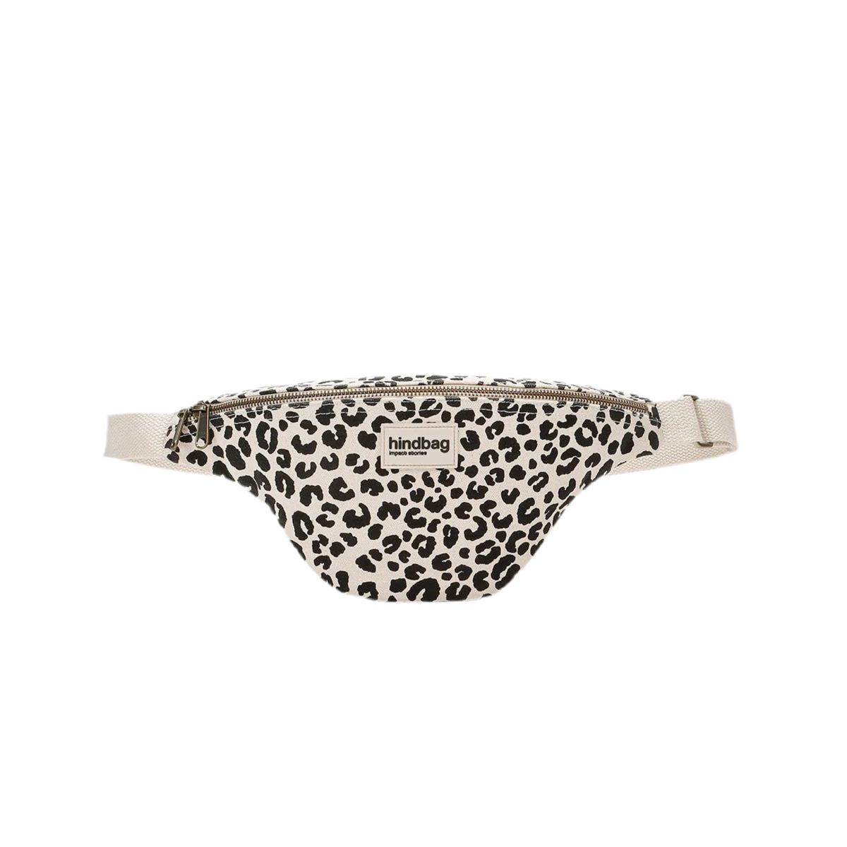 Bauchtasche Olivia | Leopard Naturweiß