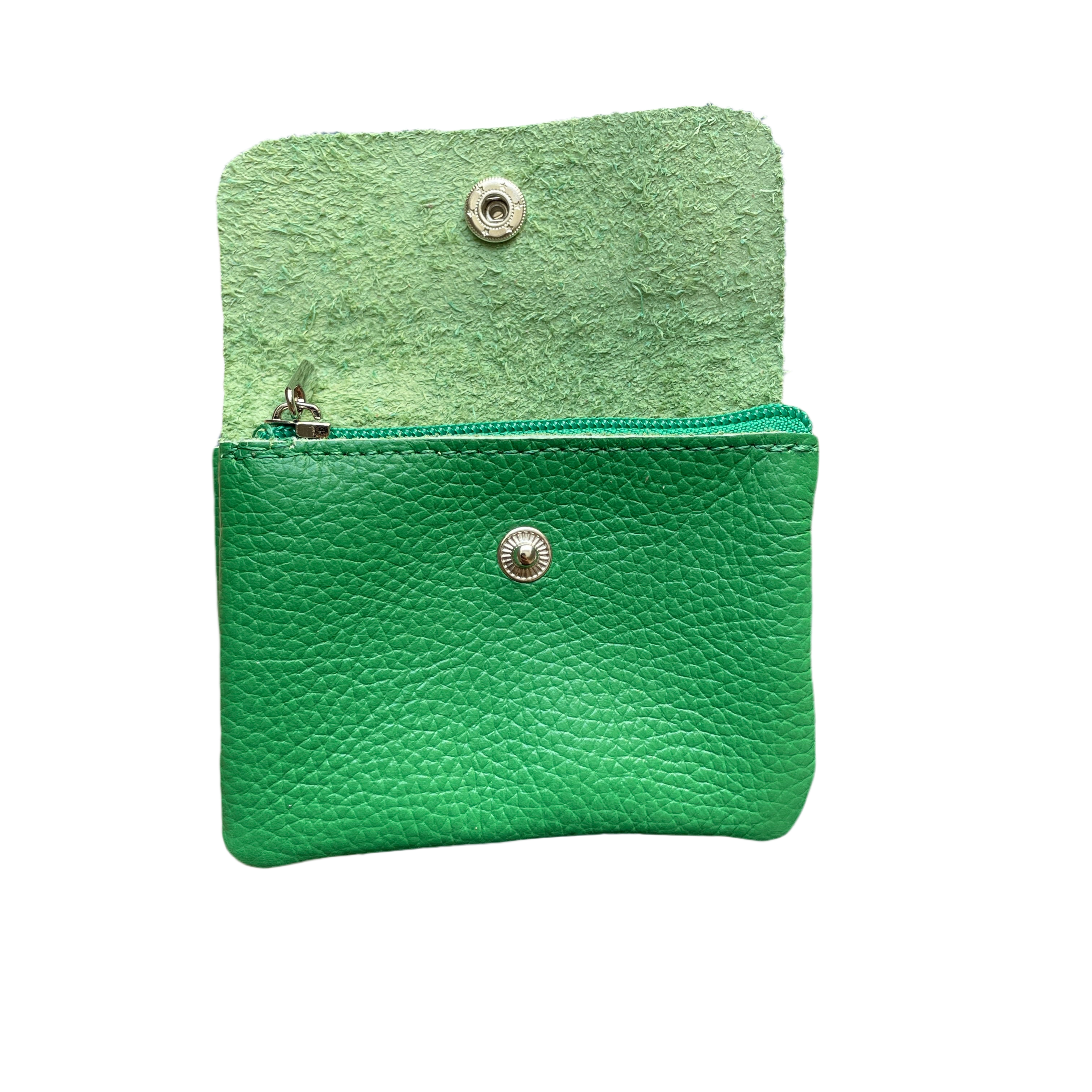 Geldbeutel klein | Leder | grün