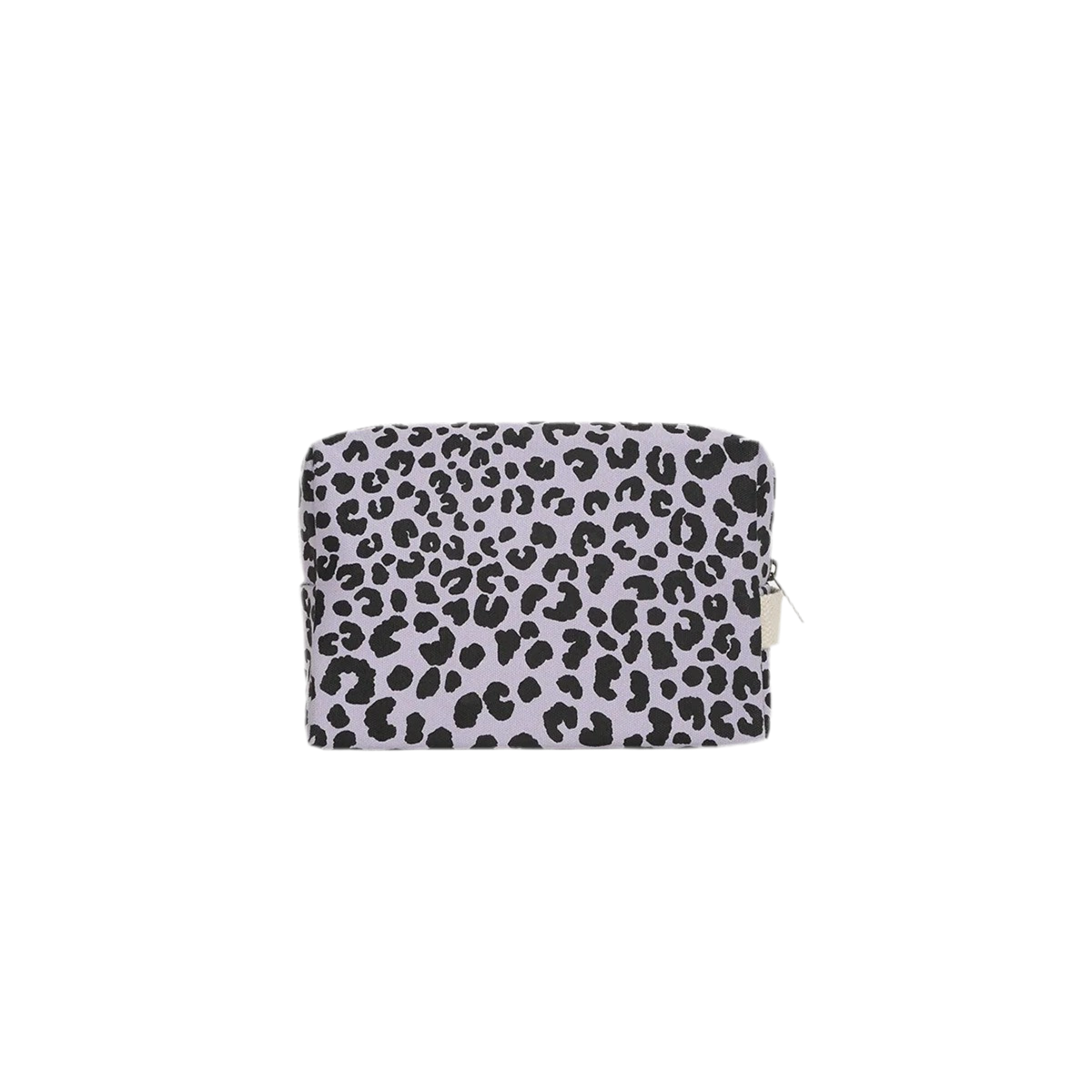 Kosmetiktasche Léon | Leopard Flieder