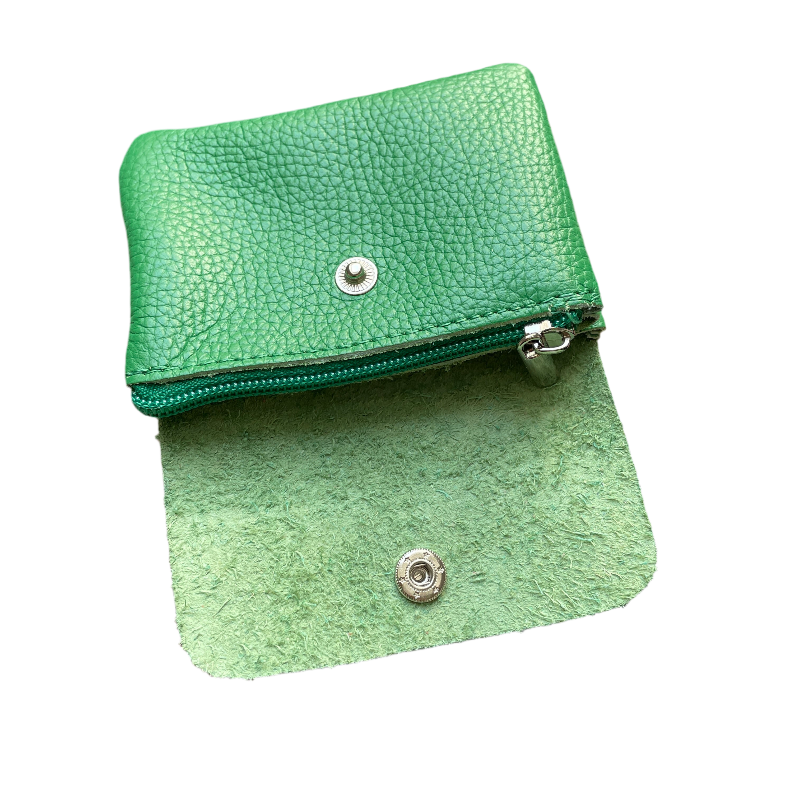 Geldbeutel klein | Leder | grün