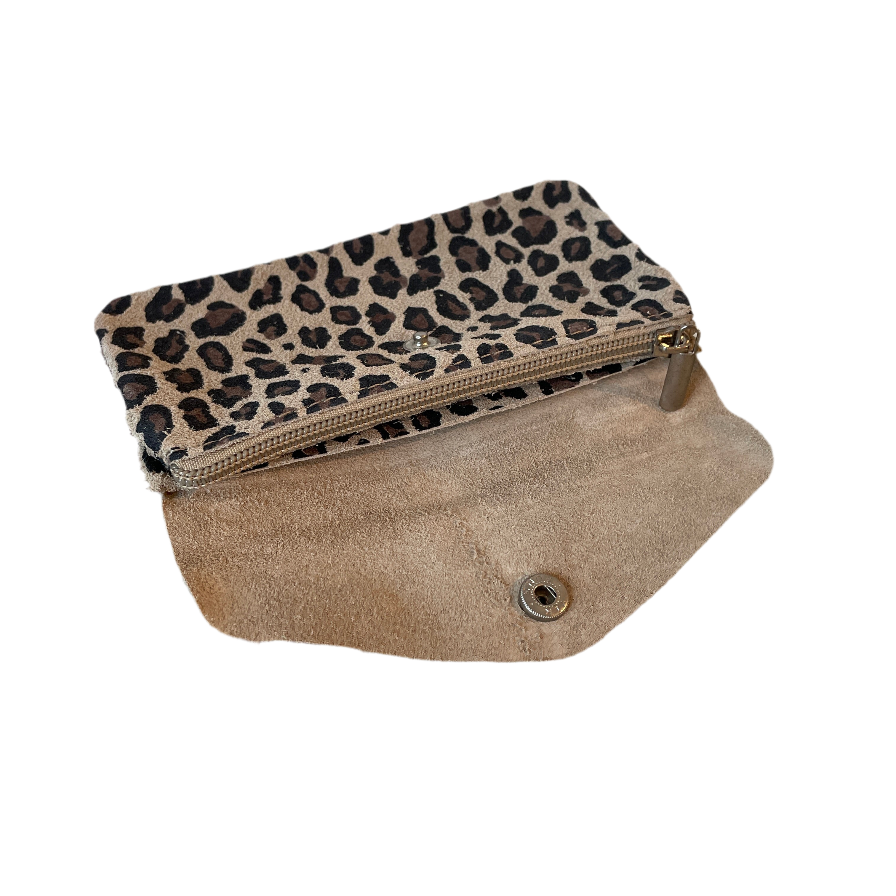 Geldbeutel medium | Wildleder | leo