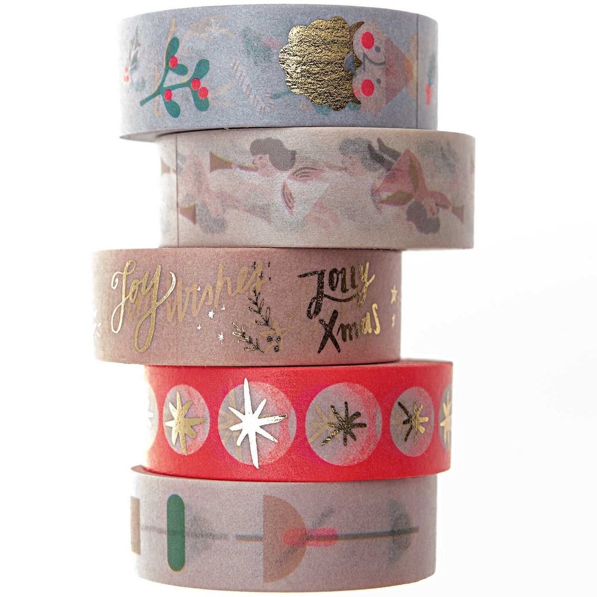 Dekotape XMAS | Jolly Christmas 5er Set