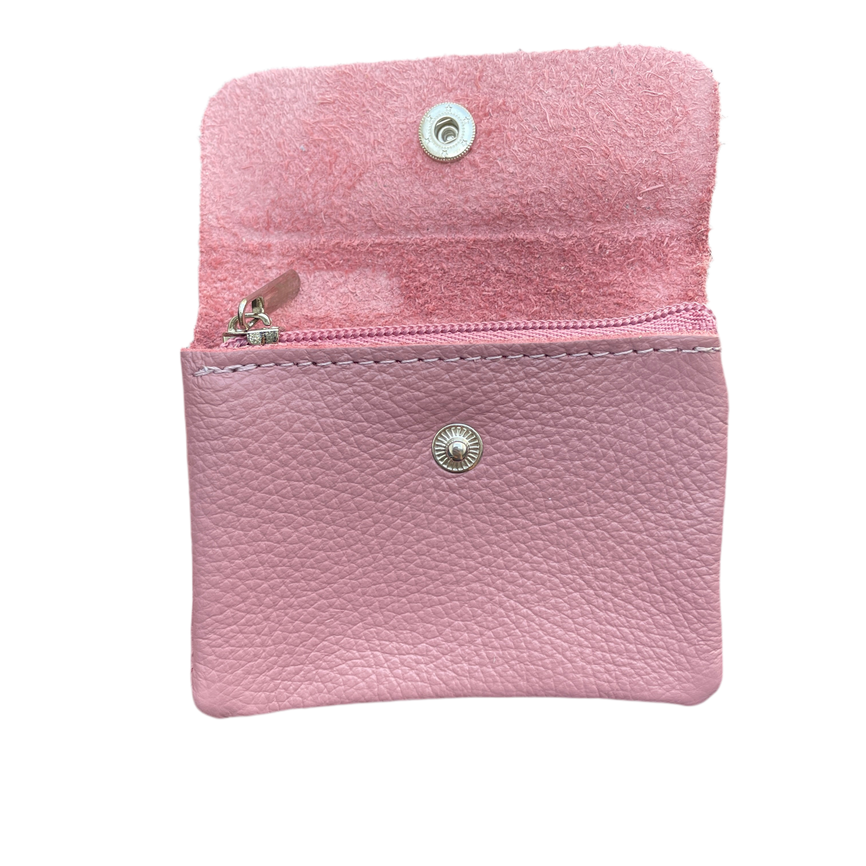 Geldbeutel klein | Leder | altrosa