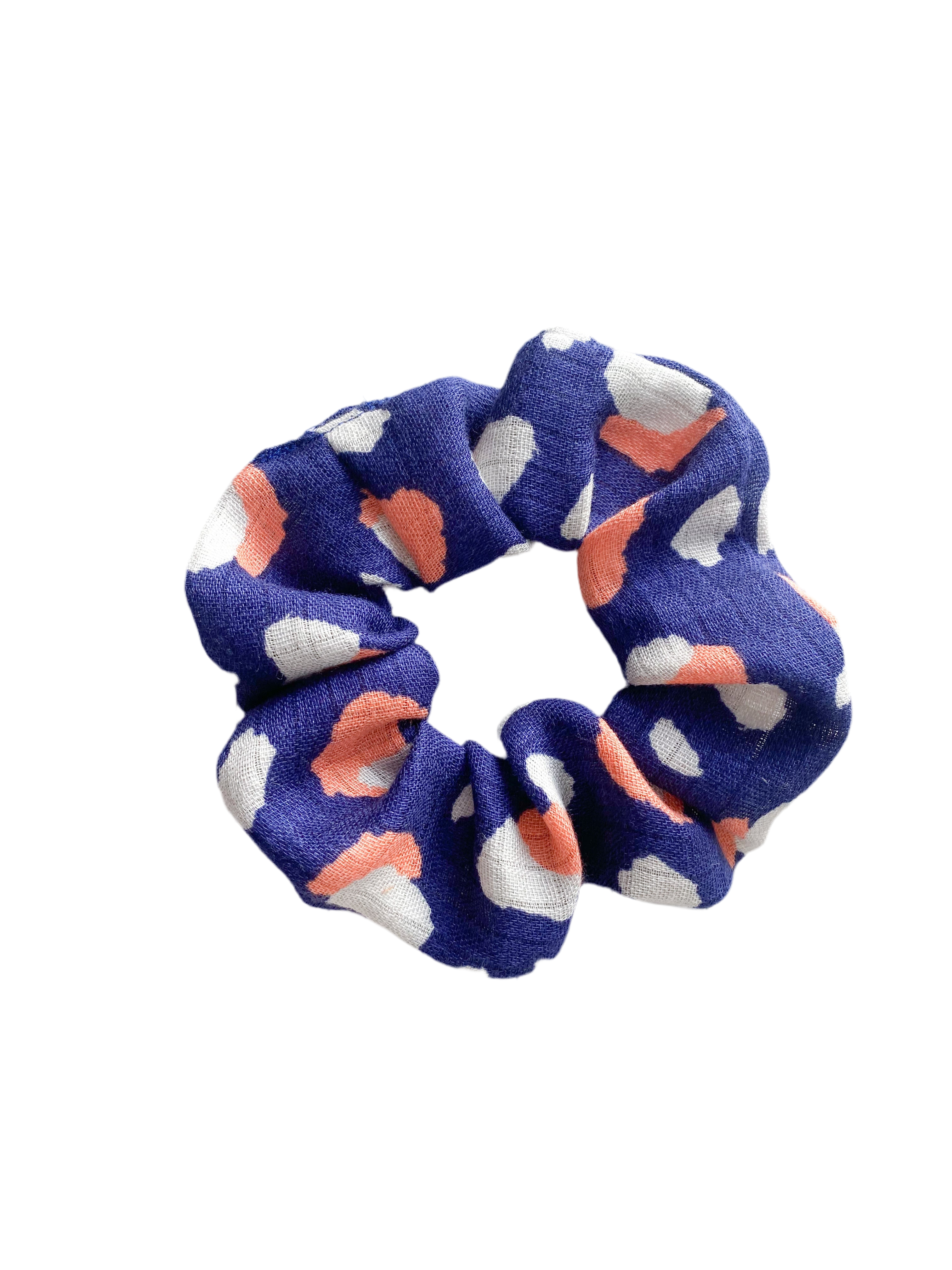 Scrunchie I Leo blau coral