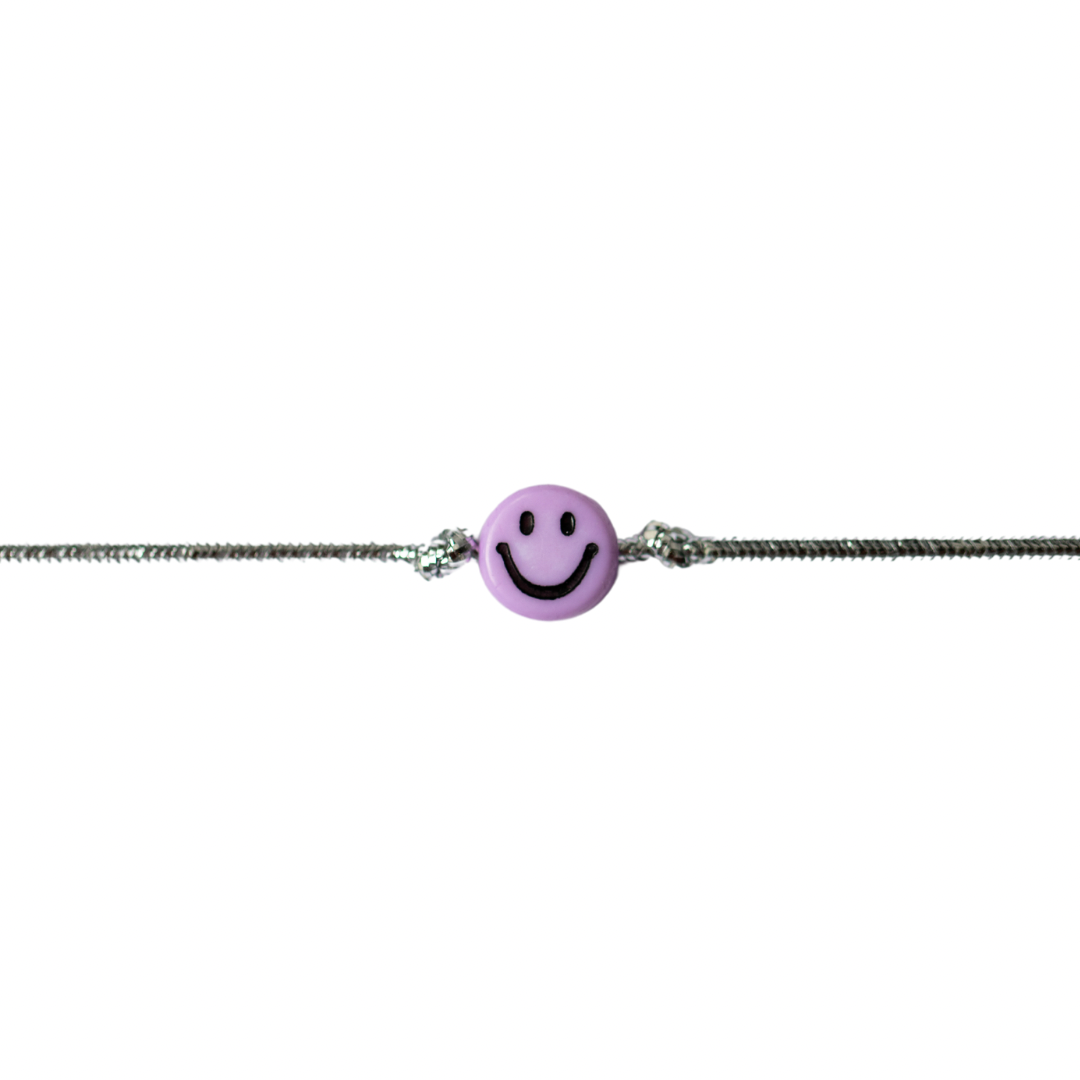 Armband Smile Glitzer