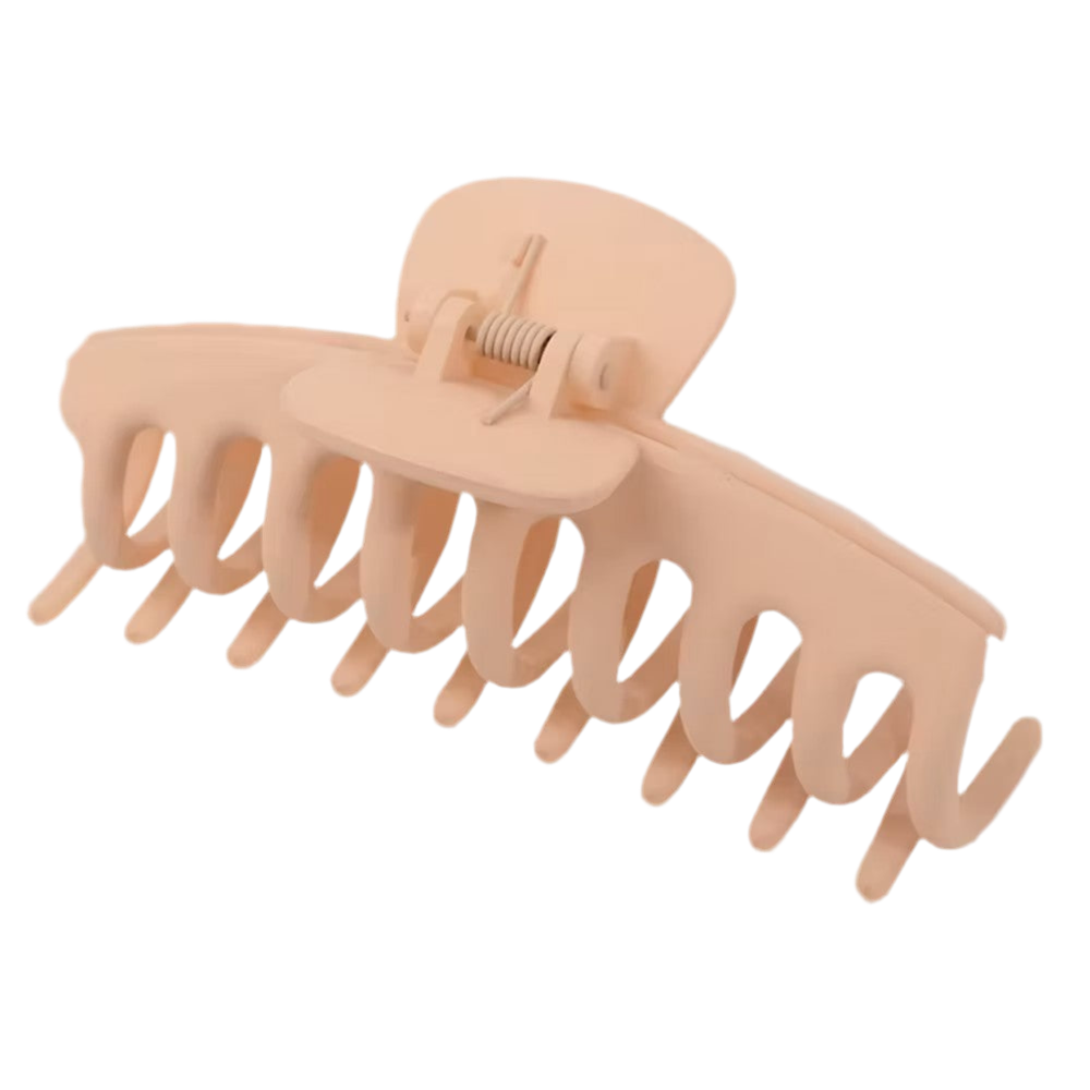 Haarspange Klauw Groß | beige