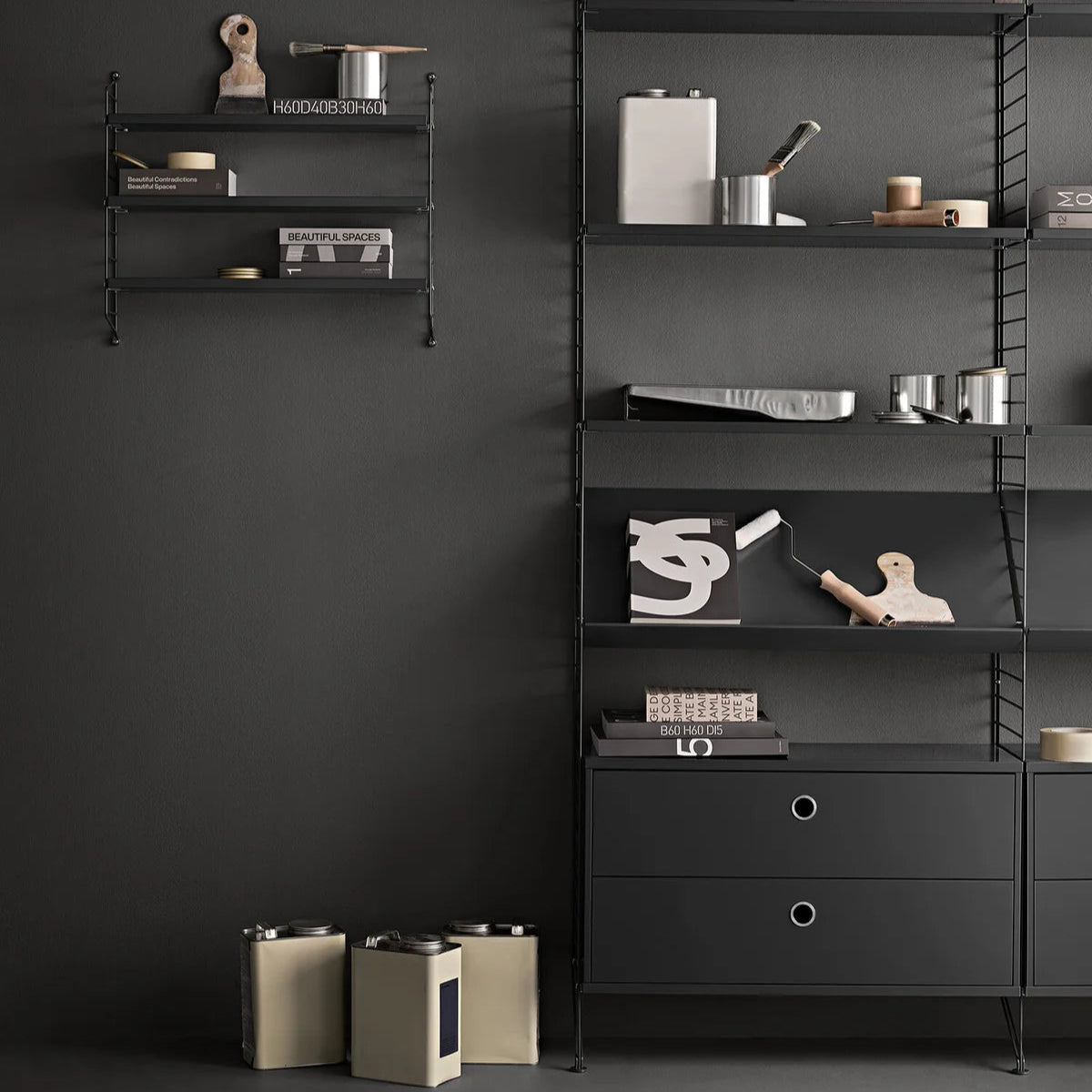 String Furniture | Zeitschriftenablage B 78cm