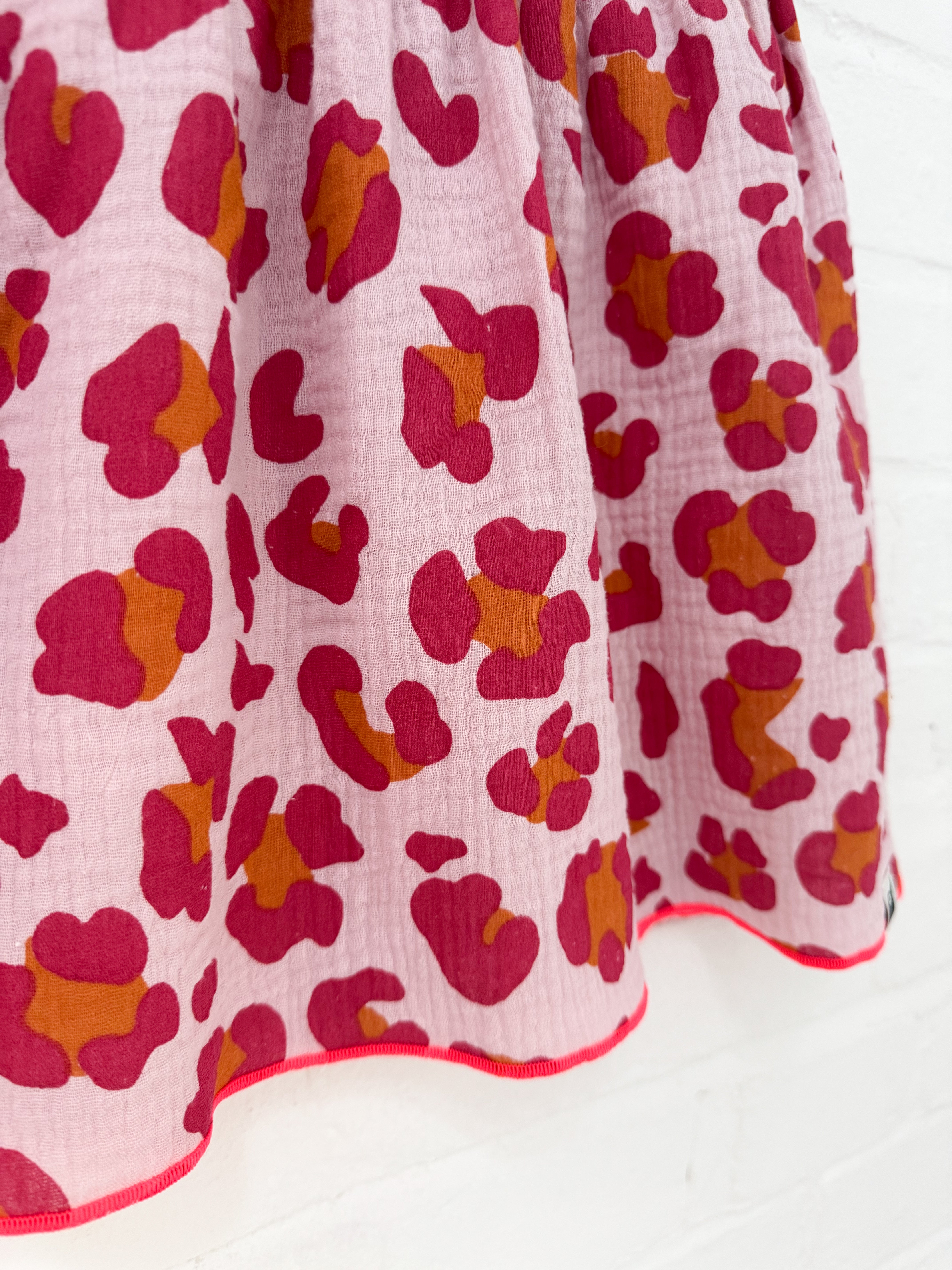 Kids Rock Musselin | Leo rosa/pink