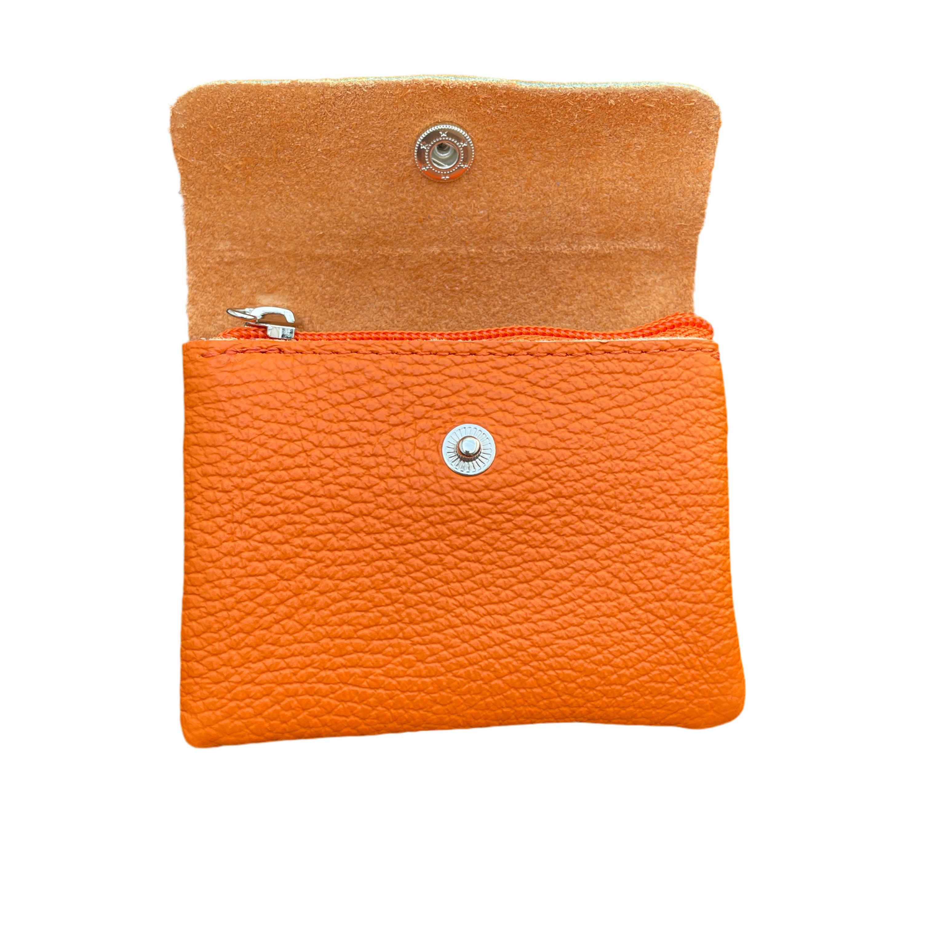 Geldbeutel klein | Leder | orange
