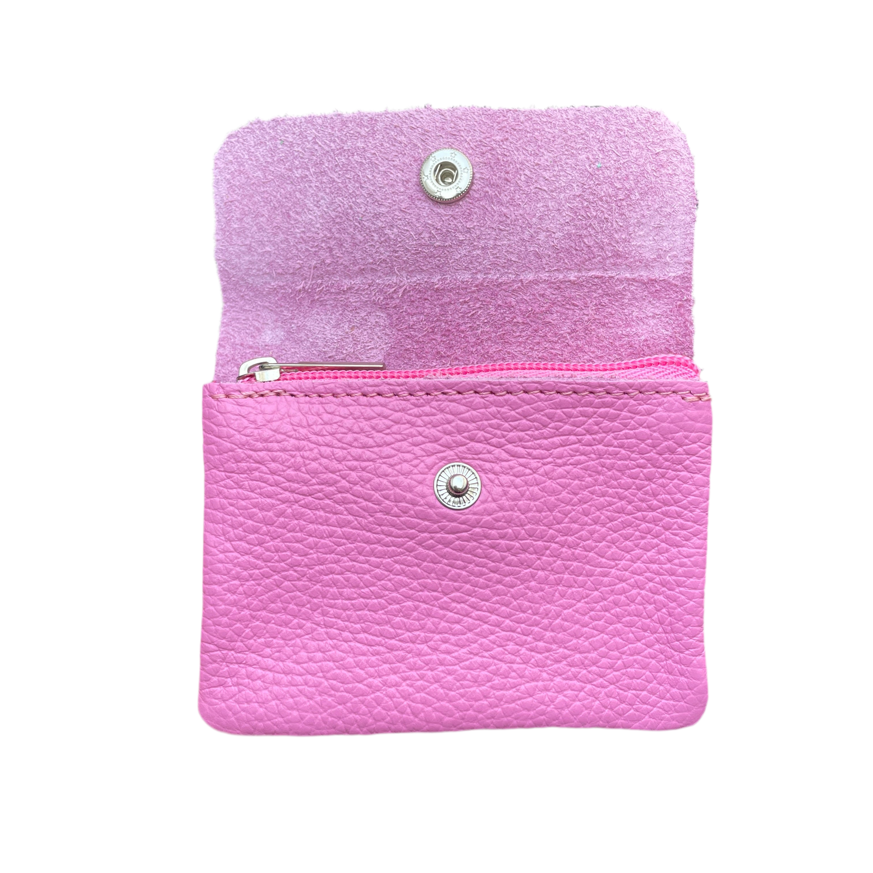 Geldbeutel klein | Leder | pink