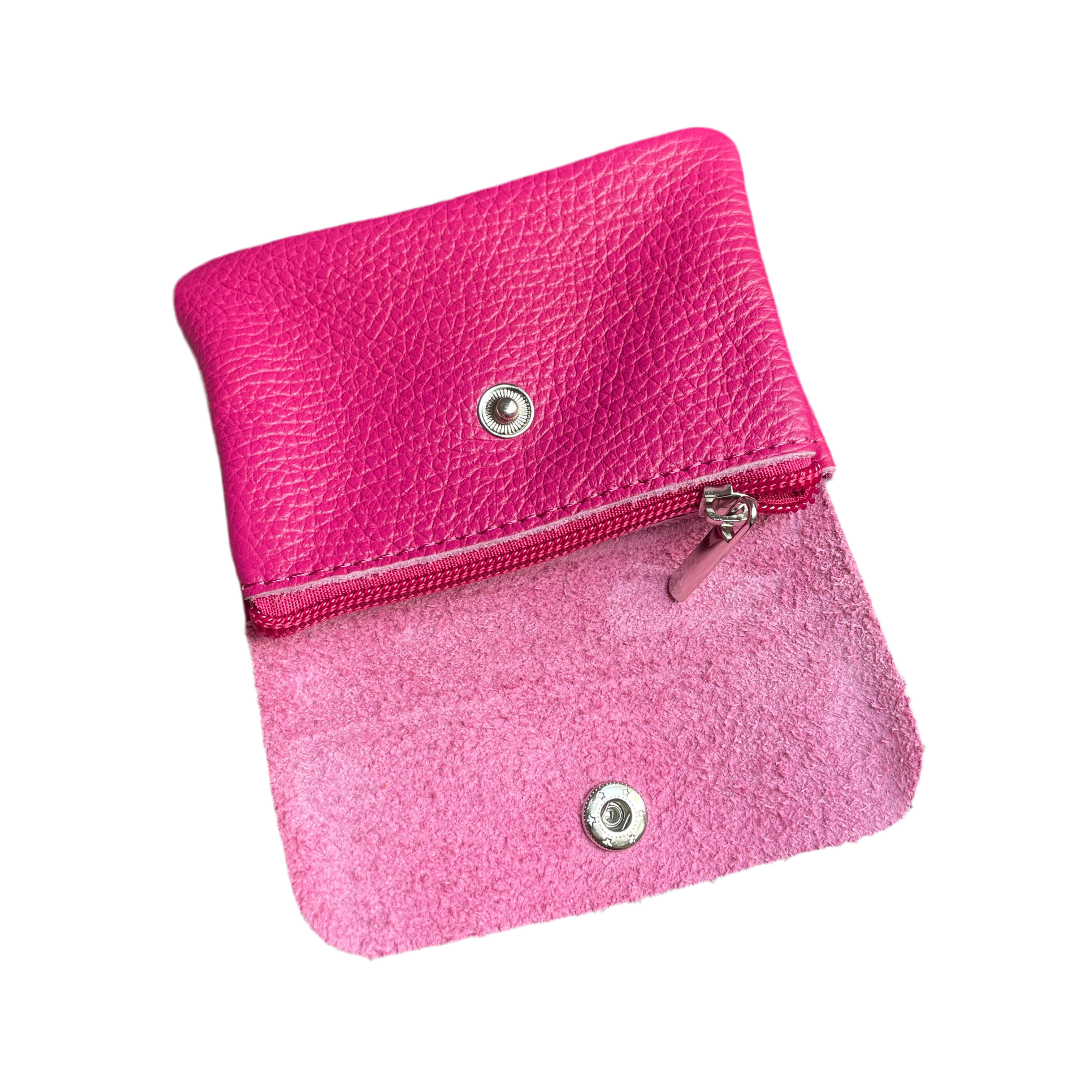 Geldbeutel klein | Leder | beere