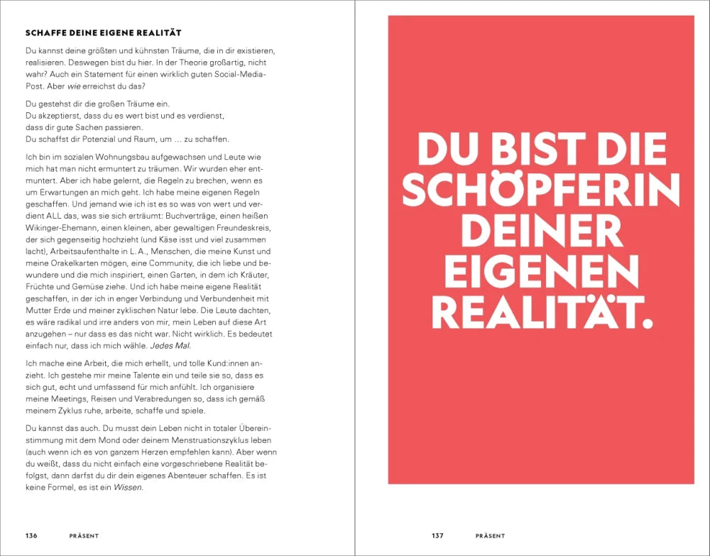Buch | Be. Here. Now.