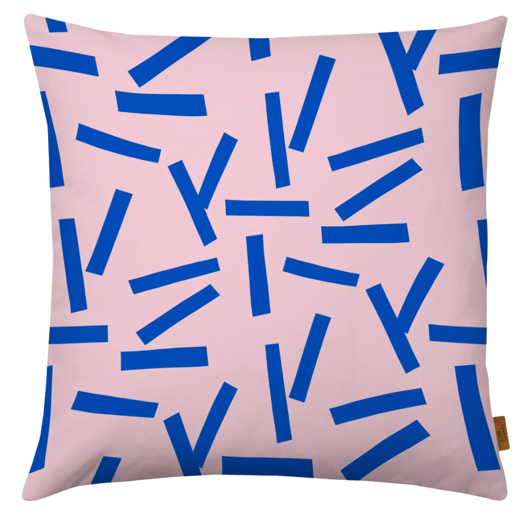 Kissenbezug | Blaue Streifen