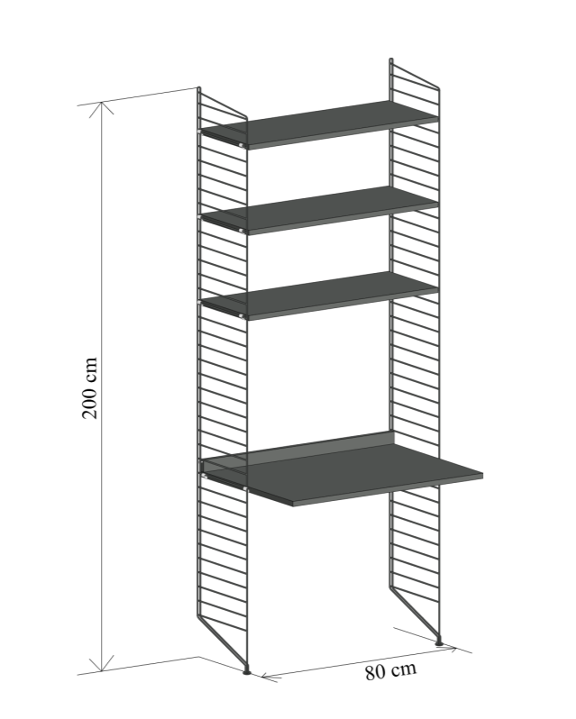String Furniture | Arbeitsplatz A