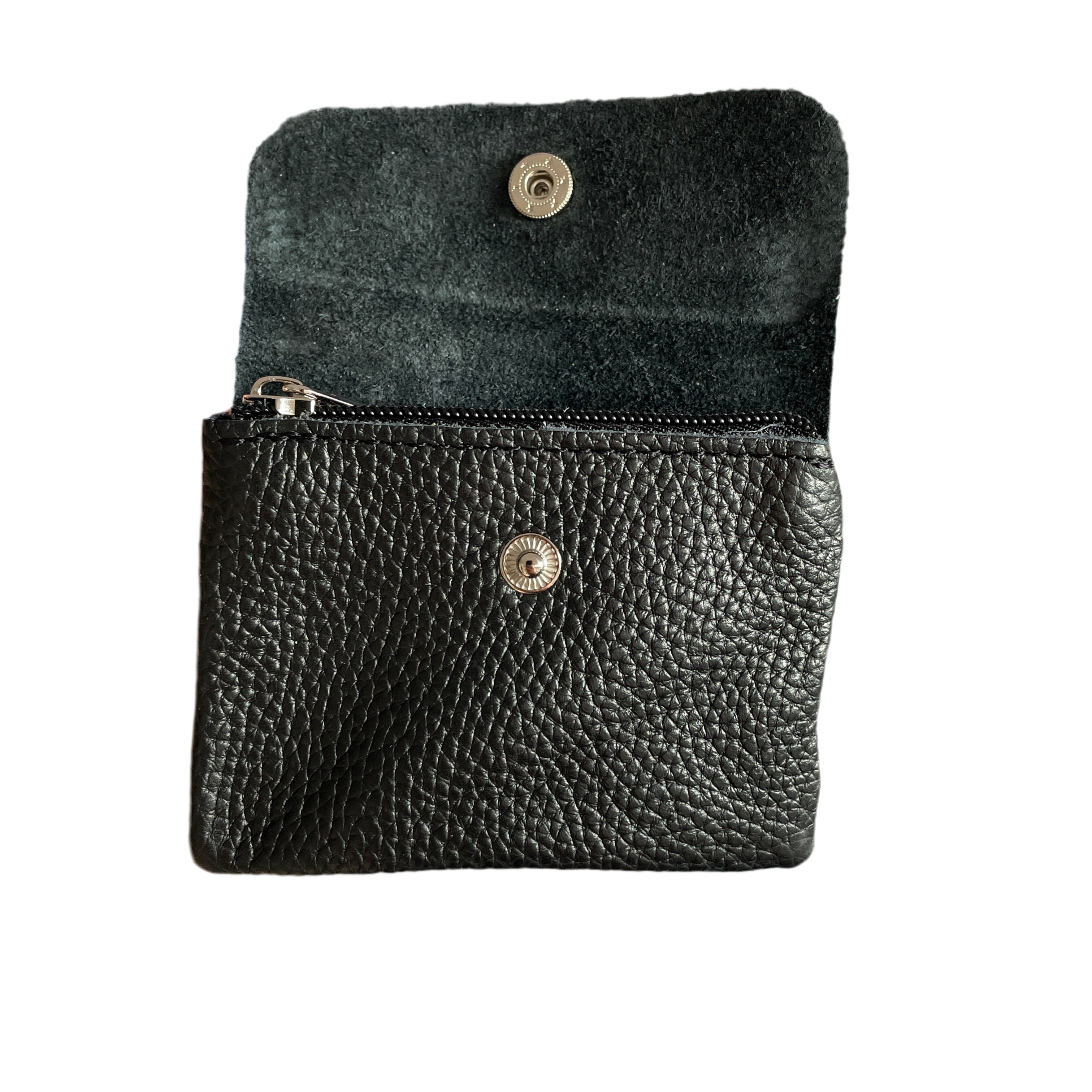 Geldbeutel klein | Leder | schwarz