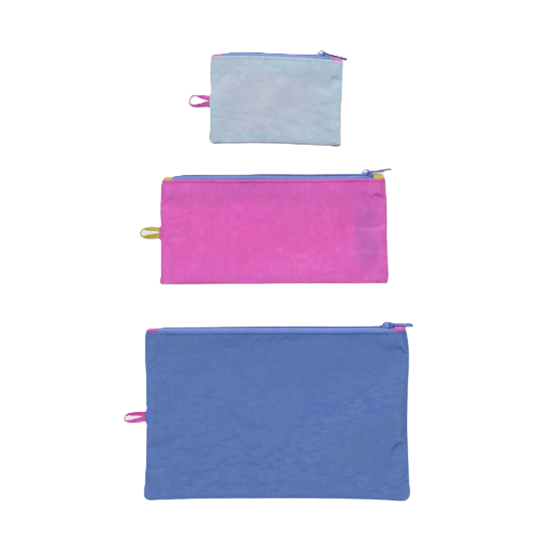 Beutel Flat Pouch Set | Colorblock