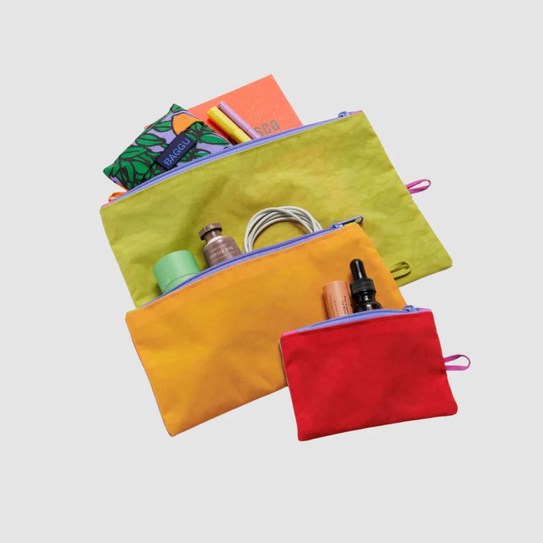 Beutel Flat Pouch Set | Colorblock