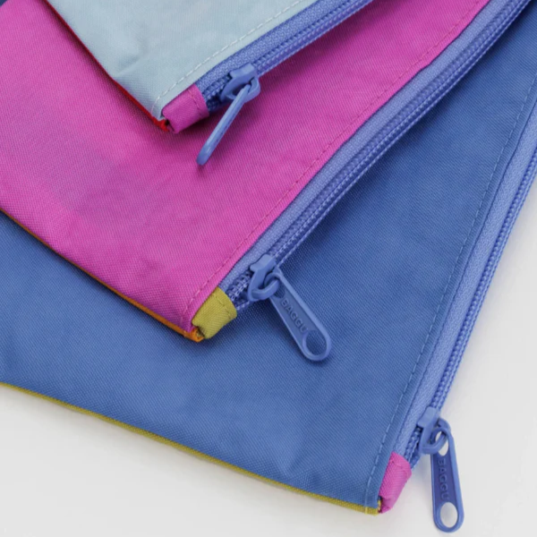 Beutel Flat Pouch Set | Colorblock