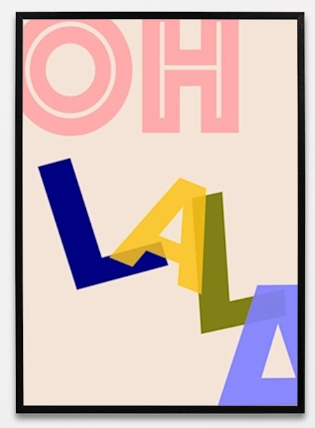 Poster Print | OH LALA
