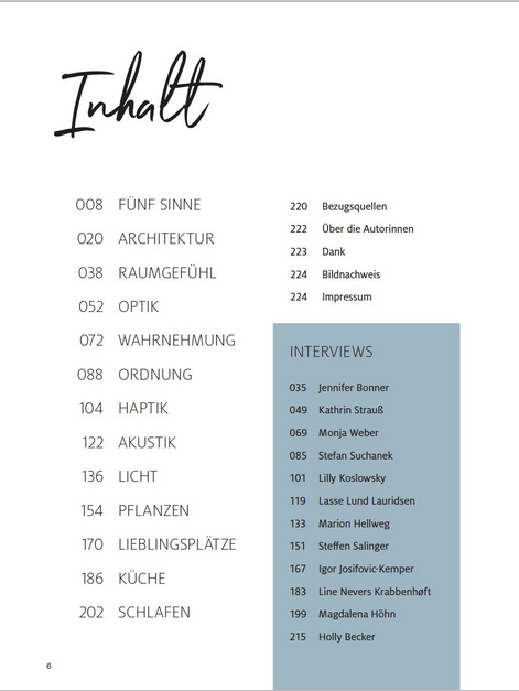 Buch Interior | Feel Good at Home