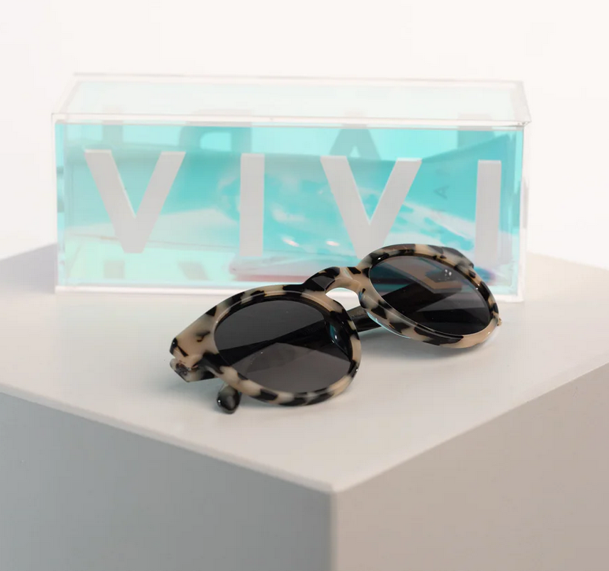 Sonnenbrille Kiss the Sun | leo black/sand