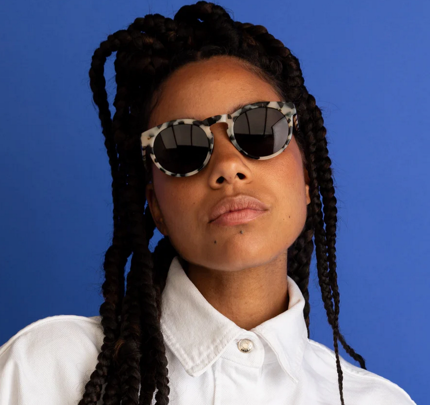 Sonnenbrille Kiss the Sun | leo black/sand