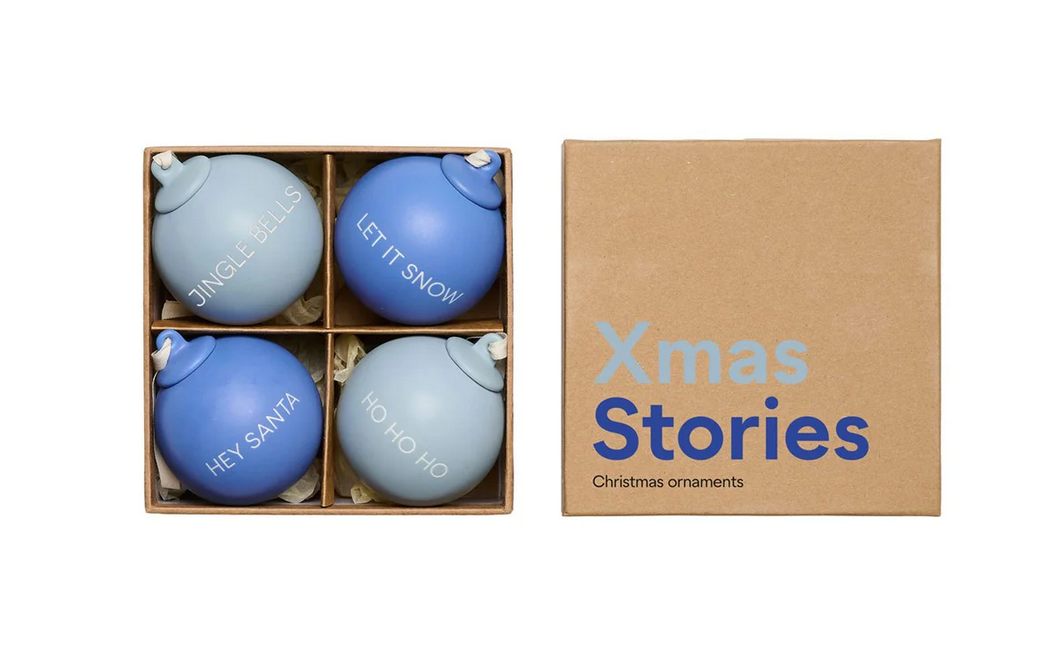 XMAS Stories | Kugeln 4Stk.