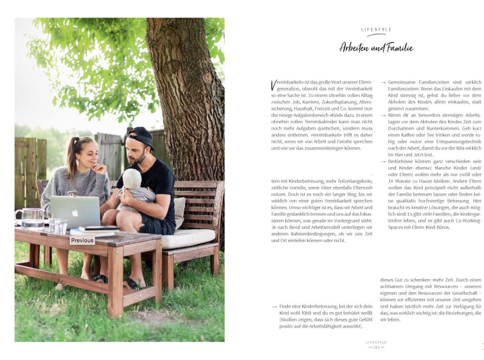 Buch Interior | Einfach Familie leben