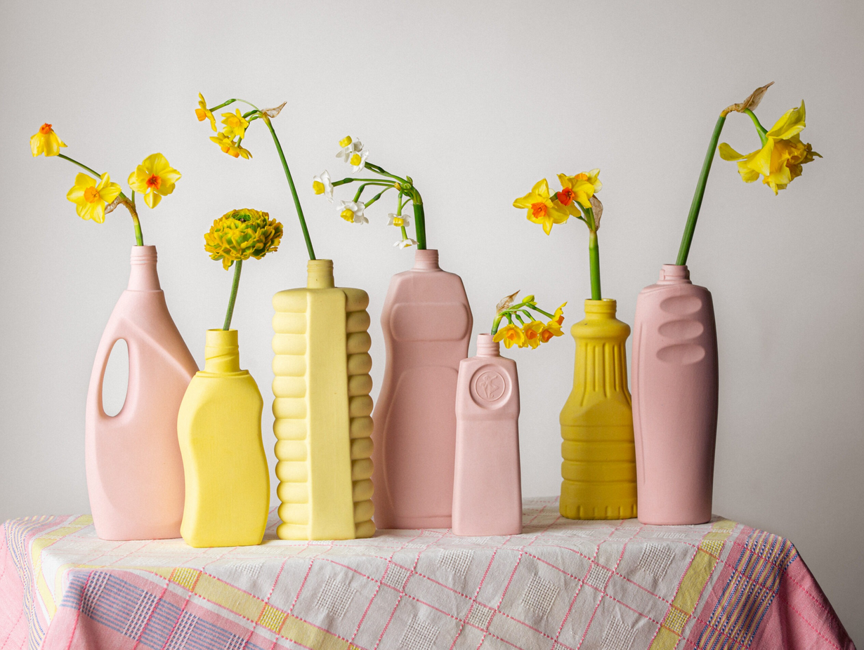 Bottle Vase | #10 Fresh Yellow