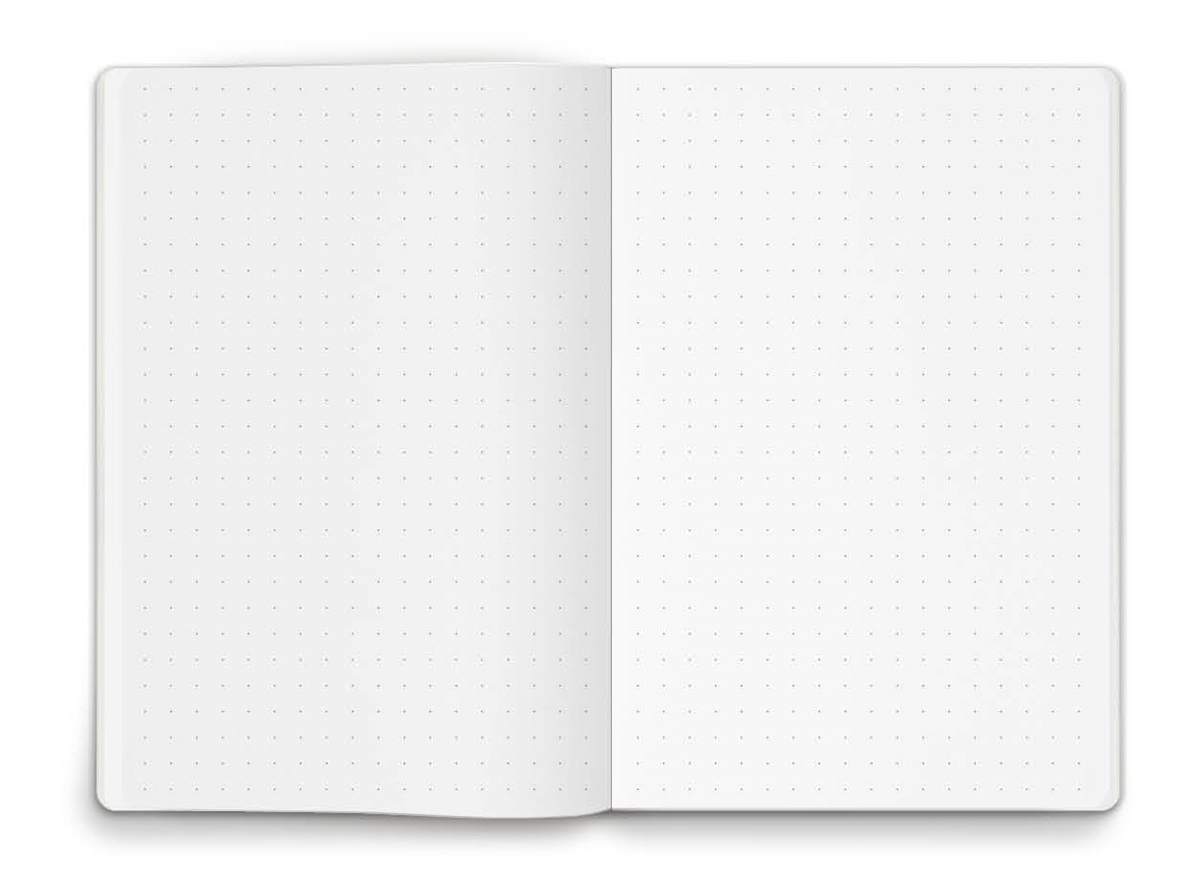 Notizheft A6 | Rasterrosa