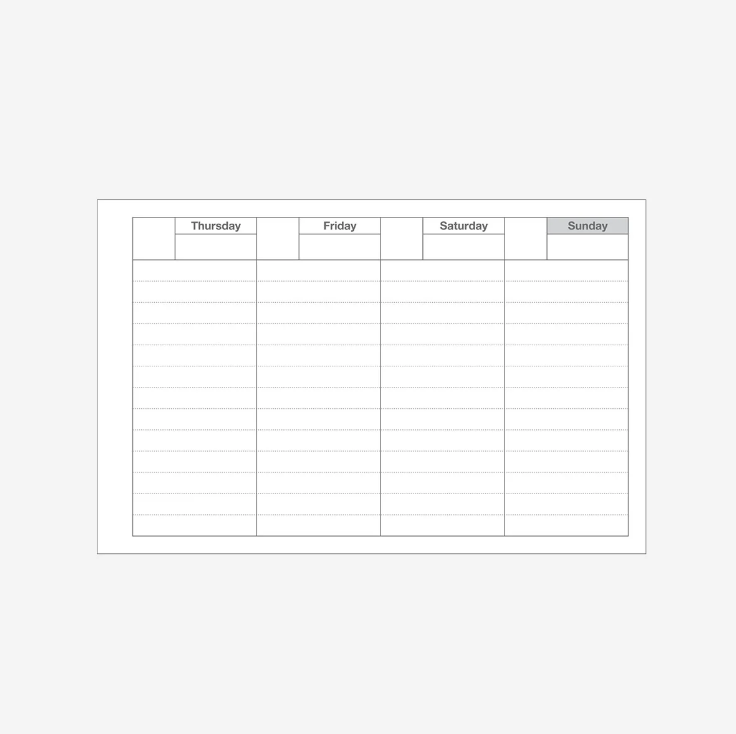 Ringbuch | Wochenplaner