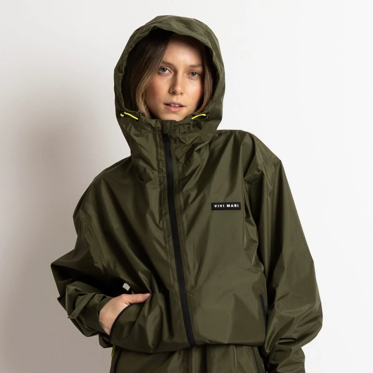 Regen-Jacke | Uni | olive