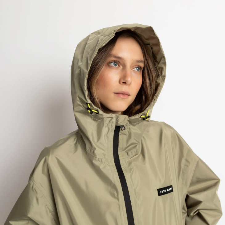 Regen-Jacke | Uni | pale olive