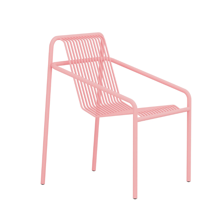 Outdoor Dining Chair | IVY | soft pink