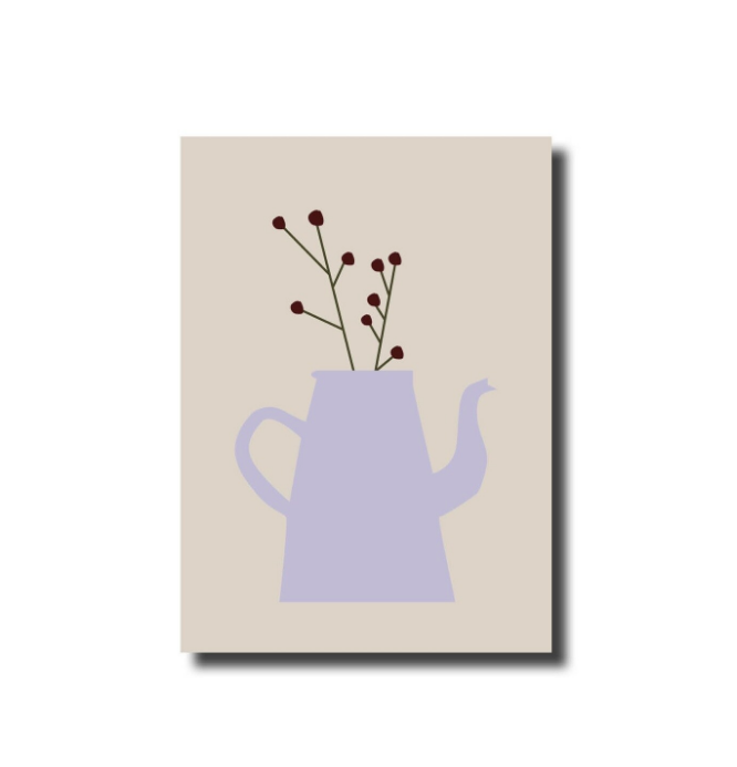 Postkarte | Fliederblüten