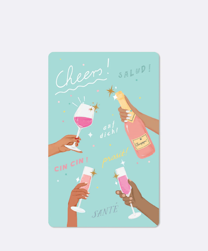 Postkarte | Lunacard Cheers