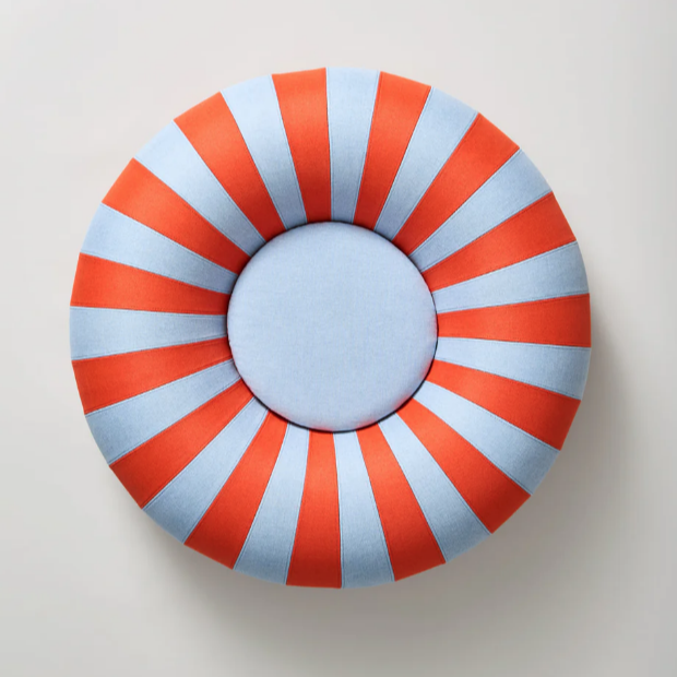 Pouf | Float mittel | blau/rot