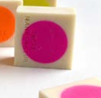 Seife Neon Circle | Pink Kräuterwiese