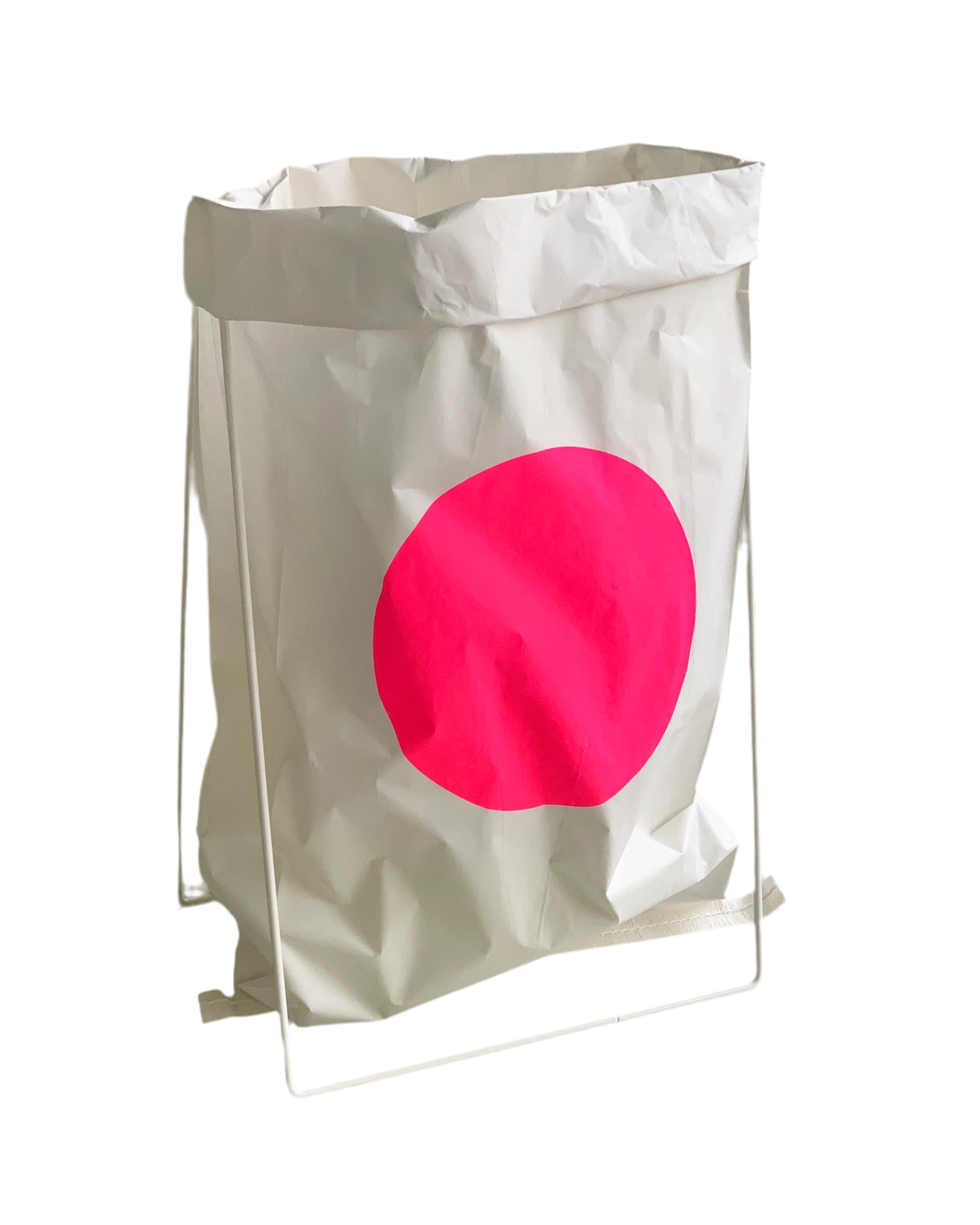 Papiertaschen Halter | weiß