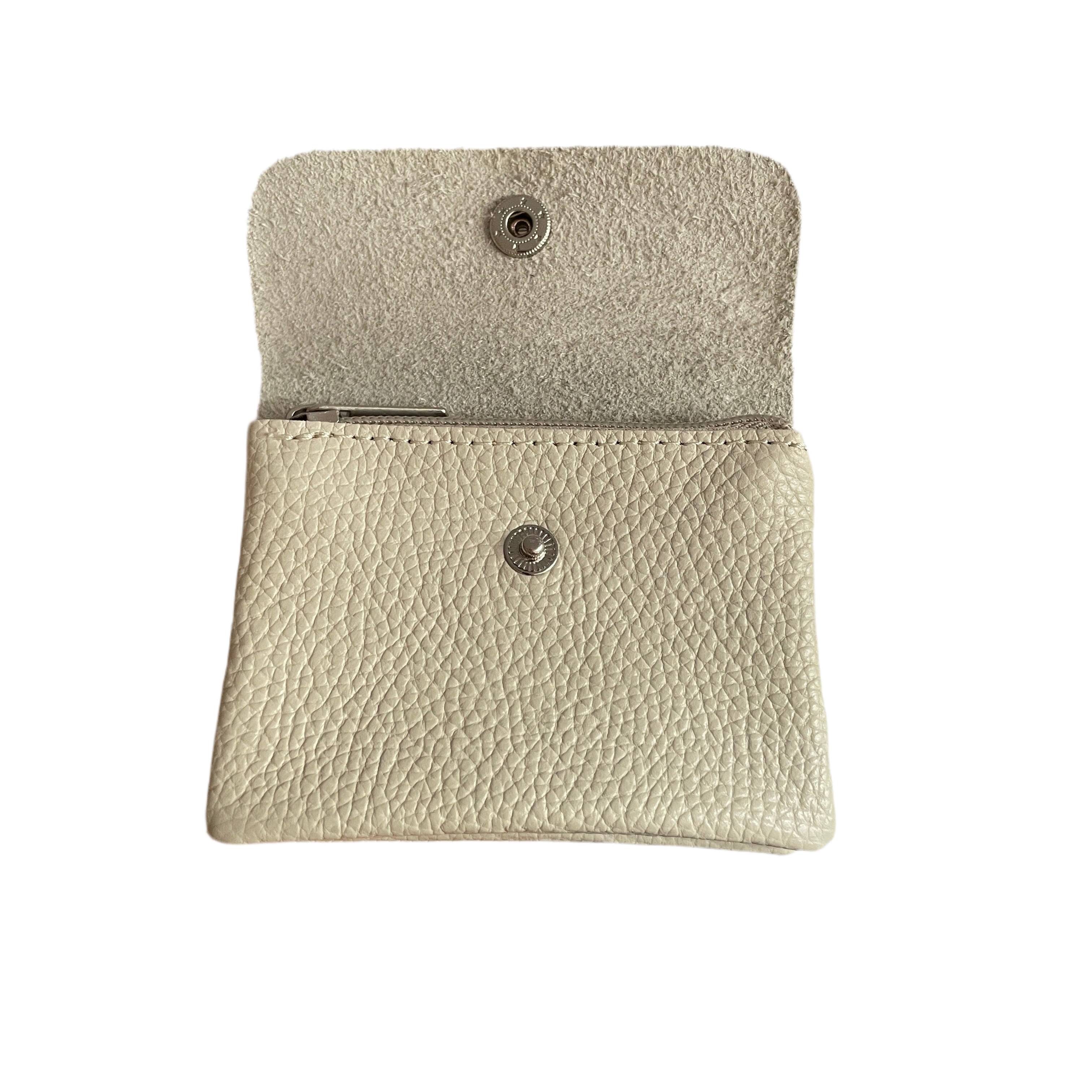 Geldbeutel klein | Leder | beige